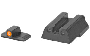 Meprolight Hyper-Bright orange ring front and green tritium rear sights for H&K VP9/HK45/P30/SFP9