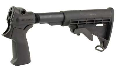 Mesa Tactical LEO Gen II telescoping stock kit for Remington 870 12 Gauge in black