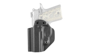 Mission First Tactical ambidextrous IWB Kydex holster for Kimber Micro 9 in matte black