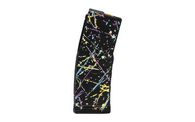 Amend2 MOD-3 30rd Neon Splatter Polymer AR-15 Magazine for 5.56/.223