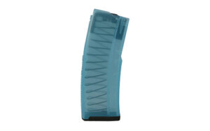 Amend2 Mod-C 30rd translucent teal polymer AR-15 magazine for 5.56 NATO