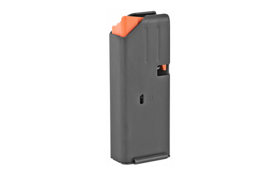 DuraMag SS 9mm Colt-pattern 10-round stainless steel AR-15 magazine in black finish