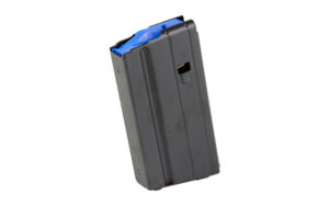 DuraMag SS 15rd stainless steel AR-15 magazine, black