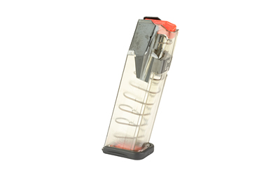 ETS Omega 17-round 9mm magazine for Sig Sauer P320, translucent smoke polymer