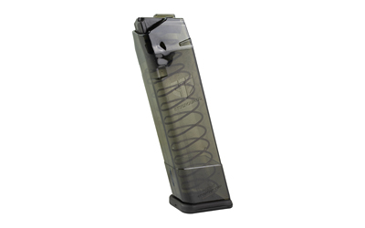 ETS 18rd Carbon Smoke Polymer Magazine for Glock 21 30 41 .45 ACP