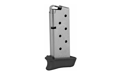 Kimber Micro 9 7rd stainless steel magazine with Hogue grip extender