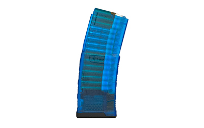 Mission First Tactical EXD translucent blue 30-round AR-15 magazine .223/5.56