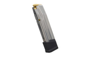 Magpul AMAG 21 SG9 9mm 21rd magazine for Sig Sauer P320, stainless steel with black polymer components