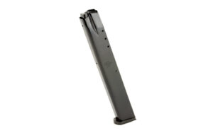 ProMag CZ-75 32-round 9mm blued steel magazine with black polymer base