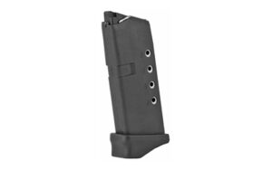 ProMag GLK12 6-round 9mm magazine for Glock 43 in black polymer