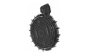 ProMag 70-round .22 LR drum magazine for Ruger 10/22 and Charger, smoke polycarbonate