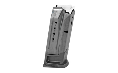 Ruger Security-9 9mm 10-round magazine, black oxide alloy steel, blued finish