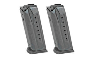 Ruger Security-9 15-round 9mm magazine value 2-pack black oxide steel