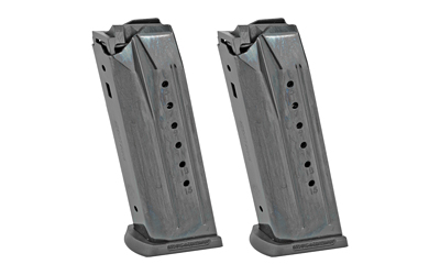 Ruger Security-9 15-round 9mm magazine value 2-pack black oxide steel