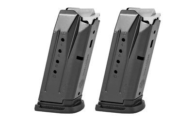 Ruger Security-9 Compact 10rd 9mm magazines 2-pack, black oxide steel