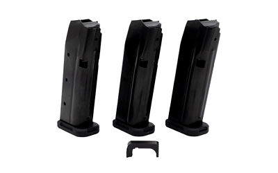 Shield Arms S15 Gen3 15rd magazine combo for Glock 43X/48 with black steel mag release