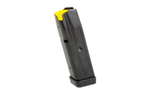 Sig Sauer P320-XFive Legion 10rd 9mm magazine in black steel with aluminum basepad