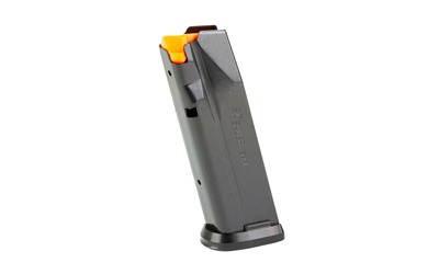 Sig Sauer P365X Carry Legion 17rd 9mm steel magazine with Henning basepad and orange follower