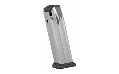 Springfield Armory XD-M stainless steel 9mm pistol magazine