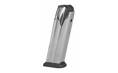 Springfield Armory XD-M stainless steel 9mm pistol magazine