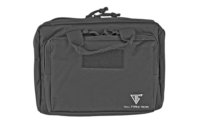 Full Forge Gear CAT-2 Double Pistol Case in Black with padded double compartments