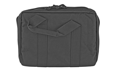 Full Forge Gear CAT-2 Double Pistol Case in Black with padded double compartments