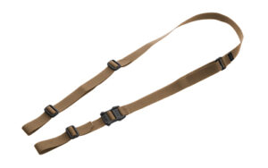 Magpul MS1 Lite Sling Coyote Tan 1-inch nylon 2-point sling 48-60 inches OAL