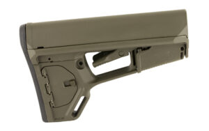 Magpul ACS-L collapsible carbine stock OD Green polymer for mil-spec AR-15, six-position