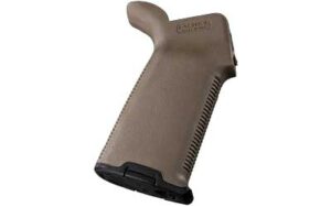 Magpul MOE+ AR grip Flat Dark Earth, polymer with overmolded rubber and storage-ready design