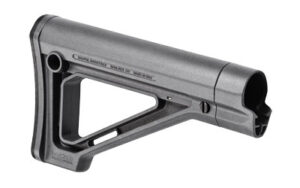 Magpul MOE Fixed Carbine Stock Gray for AR-15 mil-spec buffer tube