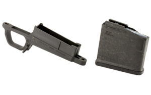 Magpul MAG489-BLK bolt action magwell for Hunter 700L with PMAG5 AC, black polymer