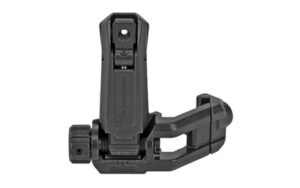 Magpul MBUS Pro Offset Rear Sight black melonited steel flip-up rear sight for AR-15 Picatinny