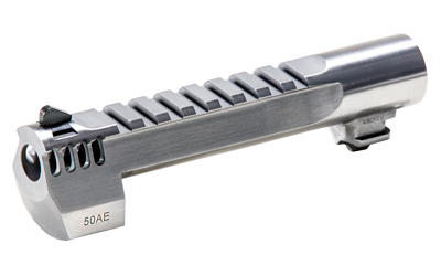 Magnum Research Desert Eagle 6-inch stainless steel barrel .50 Action Express with accessory rail and muzzle brake
