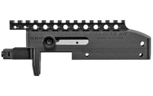 Magnum Research SwitchBolt 22LR receiver in black with integral Picatinny rail