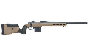 Mossberg Patriot LR Tactical .308 Win rifle with MDT Oryx Flat Dark Earth stock