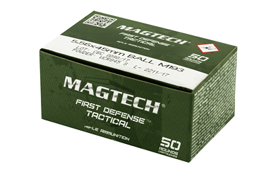 Magtech 5.56x45mm NATO FMJ M193 50-round box