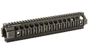 Midwest Industries Gen 2 two-piece rifle-length free-float handguard in black with 4 Picatinny rails