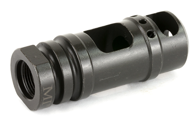Midwest Industries two-chamber muzzle brake for .223/5.56 with 1/2-28 threads, black steel