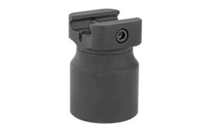 Midwest Industries Picatinny stock tube buffer adapter, black anodized 6061 aluminum