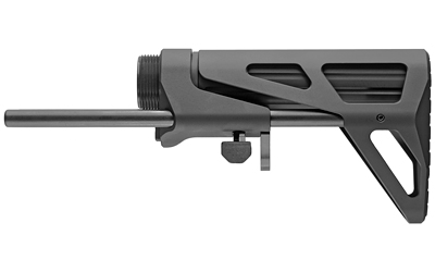 Maxim Defense CQB Stock Gen 7 black anodized aluminum with buffer tube installed