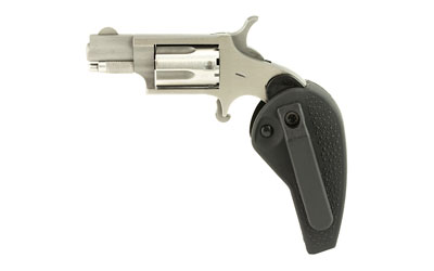 North American Arms Mini-Revolver .22 LR 1.13in stainless with black folding holster grip