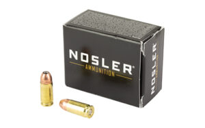 Nosler ASP 9mm 115 gr JHP ammunition 20-round box