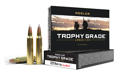 Nosler Trophy Grade 223 Rem 70gr AccuBond 20rd box