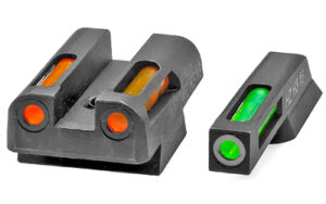 Hi-Viz LiteWave H3 tritium and fiber-optic front and rear sight set for CZ 75/85/P-01