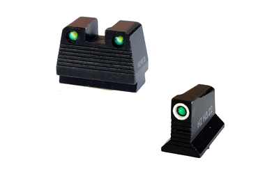 Hi-Viz N2 Co-Witness Tritium Sights for Glock MOS - Alexander's