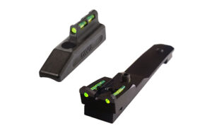 Hi-Viz HHVS001 Henry .22 LR front and rear sight set with interchangeable LitePipes