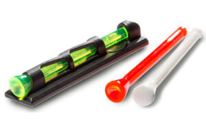 HIVIZ LiteWave CompSight shotgun vent-rib front sight with red green white LitePipes