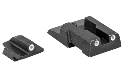 Hi-Viz Tritium NiteSight front and rear sights for Ruger Security-9, black