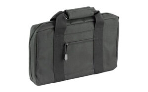 NcSTAR VISM Discreet Pistol Case black, two padded compartments, six magazine loops, 12.5x7 in