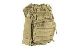 NcSTAR First Responder Utility Bag Tan 12.5x8.5 in Nylon 7 compartments rear CCW pocket